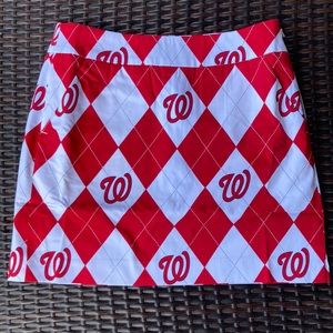 Washington Nationals officially licensed skort